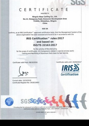 ISO TS 22163:2017